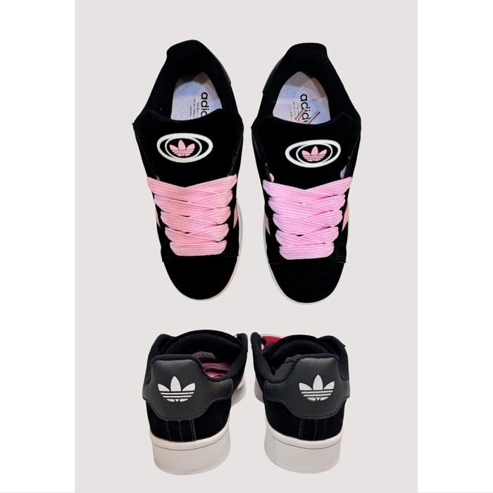 ADIDAS CAMPUS 00S BLACK PINK STRIPE WOMEN SHOES