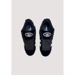 ADIDAS CAMPUS 00S ALL BLACK WHITE STRIPE SUEDE