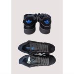 ADIDAS CAMPUS 00S ALL GREY BLACK STRIPE SHOES