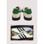 ADIDAS GAZELLE INDOOR OFF WHITE BLACK GREEN