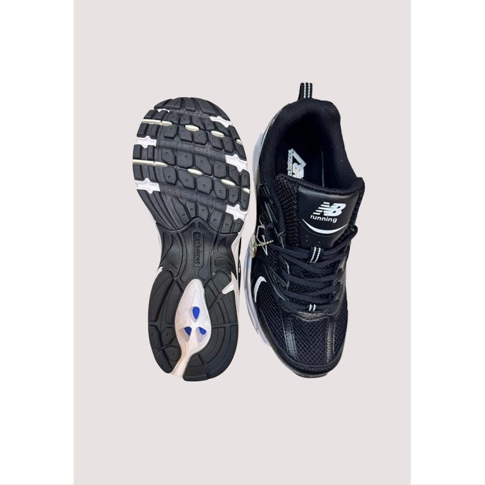 NEW BALANCE 530 BLACK WHITE ABZORB RUNNING SHOES