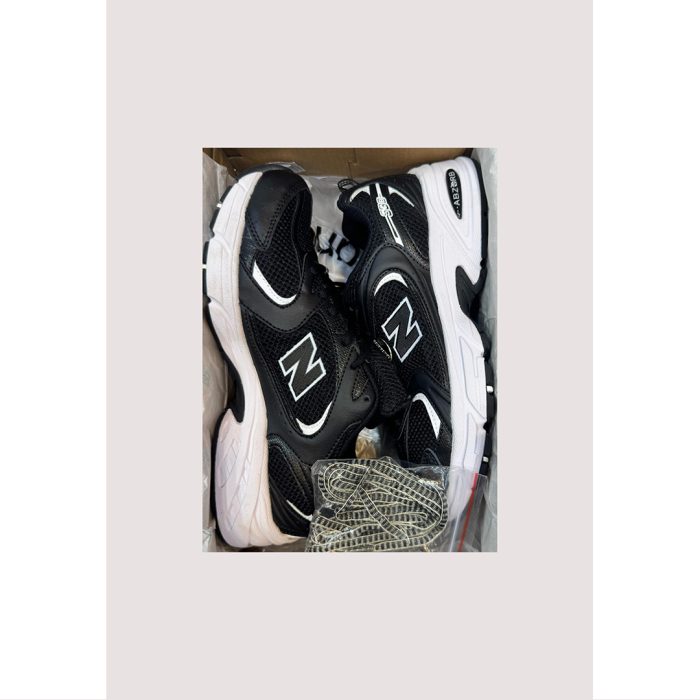 NEW BALANCE 530 BLACK WHITE ABZORB RUNNING SHOES