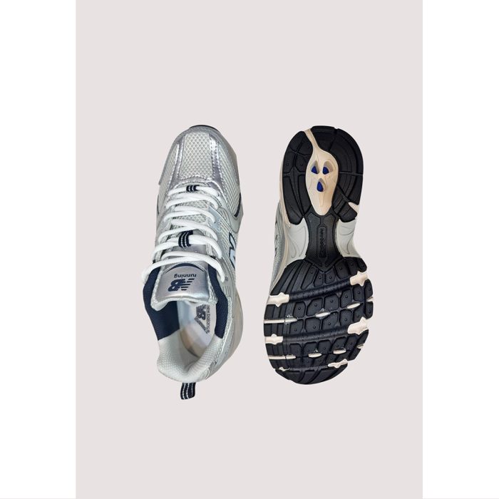 NEW BALANCE 530 SILVER GREENISH ABZORB RUNNING SHOES
