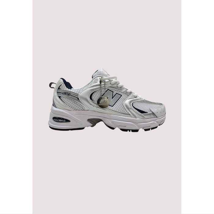 NEW BALANCE 530 SILVER NAVY RUNNING SHOES