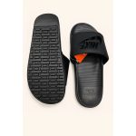 NIKE ALL BLACK TICK SLIDE V2 WITH BOX