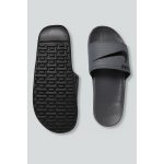 NIKE ALL GREY BLACK TICK SLIDE V2 WITH BOX
