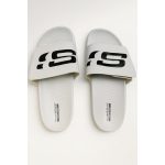 SKECHERS CREAM HYPER BURST SLIDE WITH BOX
