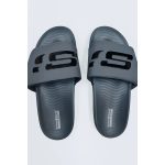 SKECHERS ALL GREY HYPER BURST SLIDE WITH BOX