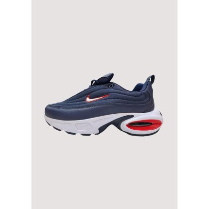 NIKE AIRMAX PORTAL NAVY WHITE NEON RED