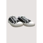 CHRISTIAN DIOR BLACK WHITE LOW TOP