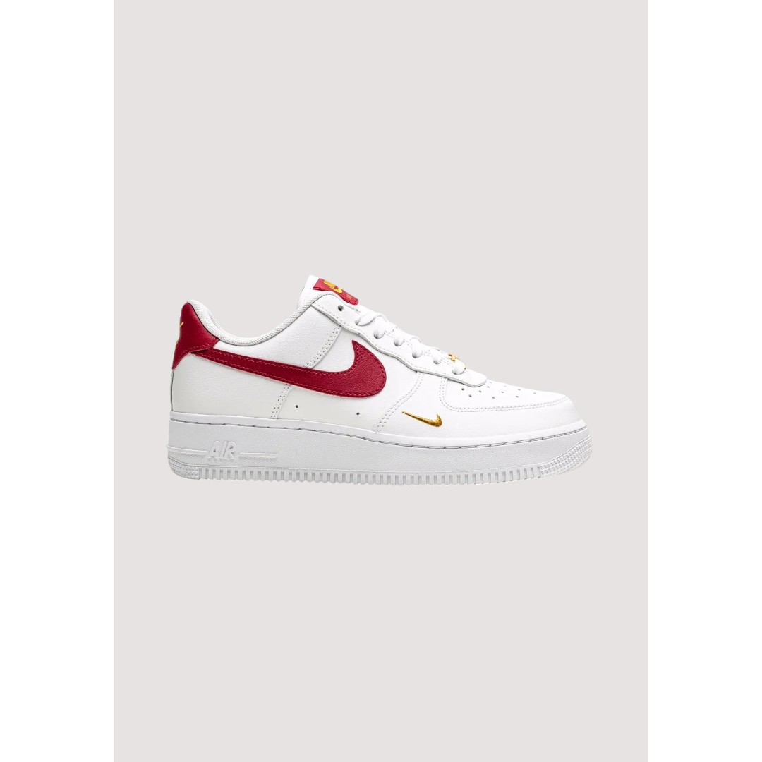 nike air force 1 low white red 1 NIKE AIR FORCE 1 LOW WHITE-RED SHOES