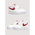 NIKE AIR FORCE 1 LOW WHITE-RED SHOES