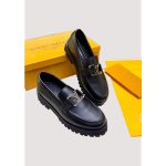 LOUIS VUITTON BLACK FORMAL SHOES MEN