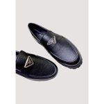 PRADA MILANO BLACK FORMAL SHOES MEN