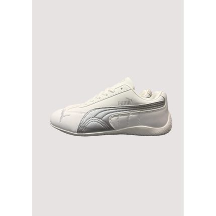 PUMA SPEEDCAT WOMENS WHITE SILVER