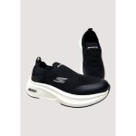 SKECHERS BLACK-WHITE SLIP ON WOMEN SHOES