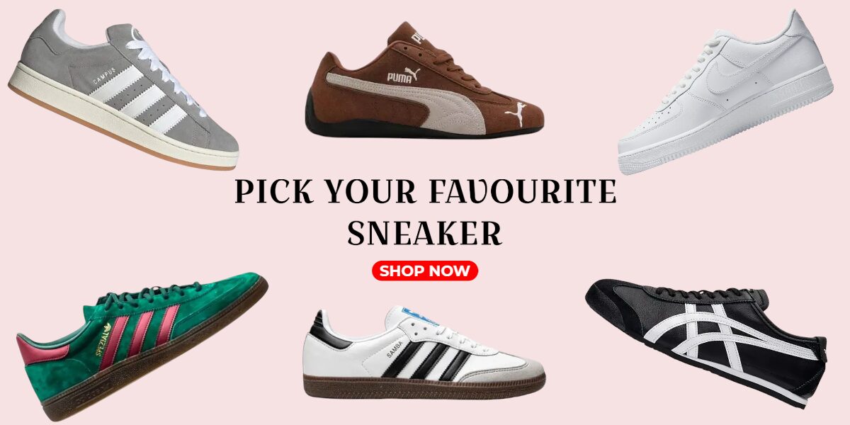 website front banner shoes