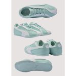 PUMA BELLA V2 PEACEFULL BLACK/BROWN/BLUE/MINT SUEDE - Image 2