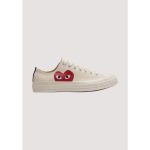 CONVERSE CHUCK TAYLOR 70's ALL STAR LOW CDG PLAY WHITE