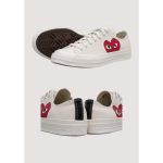 CONVERSE CHUCK TAYLOR 70's ALL STAR LOW CDG PLAY WHITE - Image 4