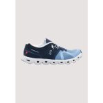 ON CLOUD 5 MIDNIGHT CHAMBRAY RUNNING SHOES