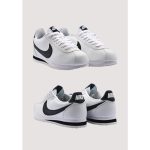 NIKE CORTEZ CLASSIC WHITE BLACK - Image 3