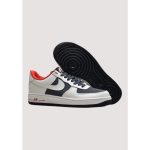 NIKE AIR FORCE 1 LOW CREAM GREY RED - Image 2
