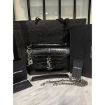 YSL COLLEGE MEDIUM IN QUILTED MONOGRAM