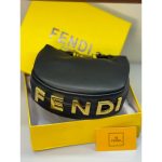 FENDI GRAPHY MINI HOBO FENDI LETTER SHOULDER BAG