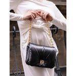 LOEWE GOYA ANAGRAM MINI PUFFER SHOULDER BAG