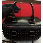 CHRISTIAN LOUBOUTIN BLACK PALOMA MEDIUM TOP HANDLE BAG