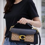 COACH TABBY SHOULDER BAG SIGNATURE CANVAS