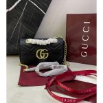 GUCCI GG MINI MARMONT MATELASSE SHOULDER BAG