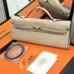 HERMES KELLY CUT CLUTCH RECTANGULAR BAG