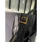 YSL SAINT LAURENT LE 5 à 7 RHINESTONE EMBELLISHED HOBO BAG