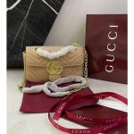 GUCCI GG MINI MARMONT MATELASSE SHOULDER BAG