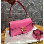 COACH TABBY TWISTED FUCHSIA SHOULDER BAG