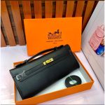 HERMES KELLY CUT CLUTCH RECTANGULAR BAG