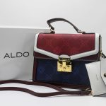 ALDO EMALINE MONOGRAM TOP HANDLE BAG