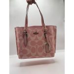 COACH MOLLIE 25 TOTE BAG PINK