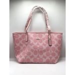 COACH CITY POWDER PINK TOTE BAG