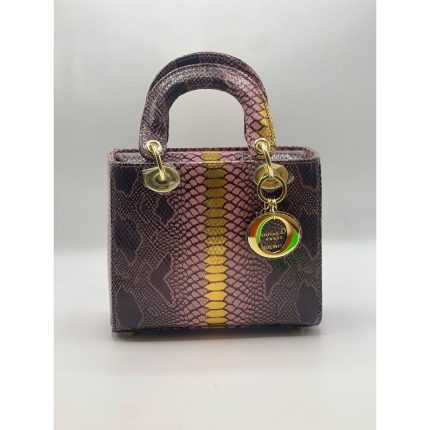 LADY DIOR MINI SNAKE SKIN HANDBAG