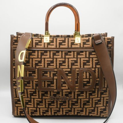 FENDI ROMA MEDIUM TOTE HANDBAG
