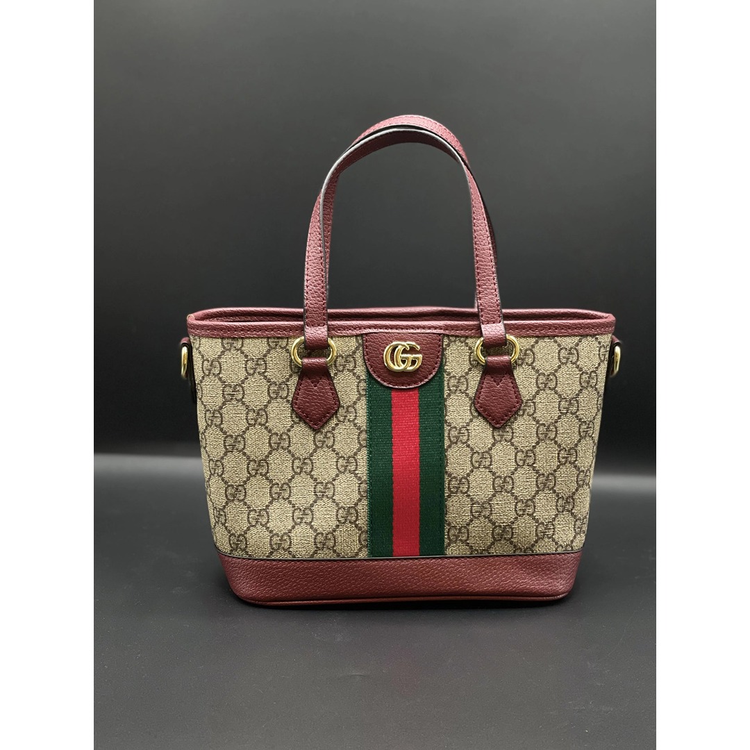 GG HAND BAG BEIGE PINK 2 GUCCI OPHIDIA GG BEIGE PINK TOTE BAG