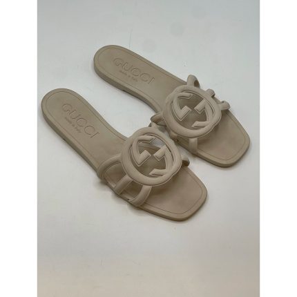 GUCCI WOMENS INTERLOCKING G SLIDE