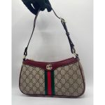 GUCCI GG MONOGRAM OPHIDIA SMALL SHOULDER BAG