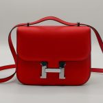 HERMES CONSTANCE 18 RED SHOULDER BAG - Image 2