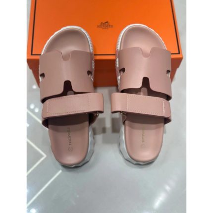 HERMES CHYPRE PINK MEDICATED SANDAL