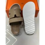 HERMES CHYPRE BEIGE MEDICATED SANDAL