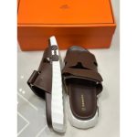 HERMES CHYPRE COFFEE MEDICATED SANDAL